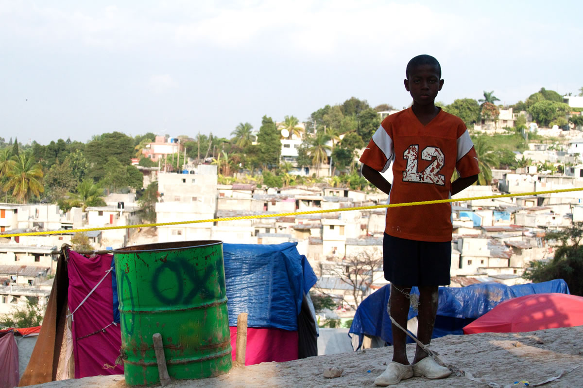 A young person in a community the foundation serves