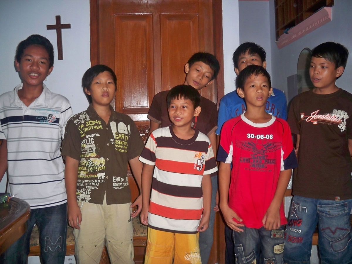 Young people the foundation supports